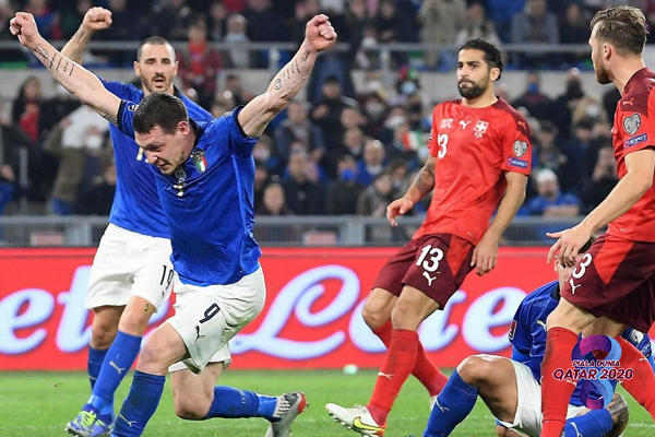 Italia vs Swiss Dalam Memperebutkan Tiket Piala Dunia 2022