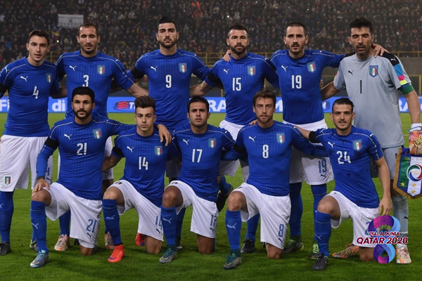 Ujian Timnas Italia Saat Menjalani Kualifikasi Piala Dunia 2022
