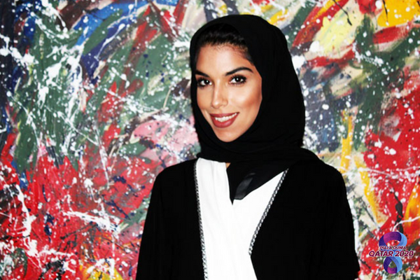 Bouthayna Al Muftah, Seniman Wanita Pertama Pembuat Poster Piala Dunia
