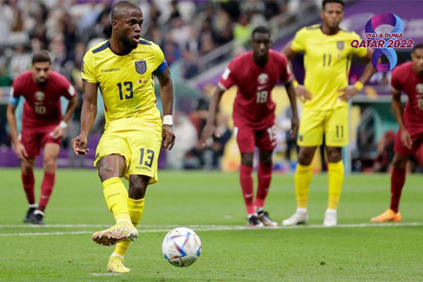 Ekuador Mengalahkan Qatar dalam adu penalti
