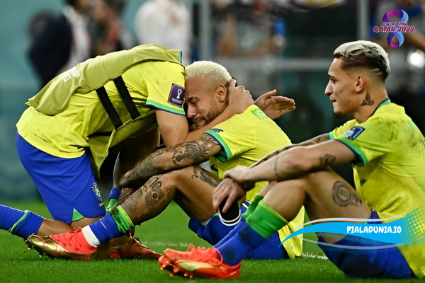 pialadunia.io || Rentetan Kegagalan Brasil di Fase Gugur Lima Edisi Piala Dunia