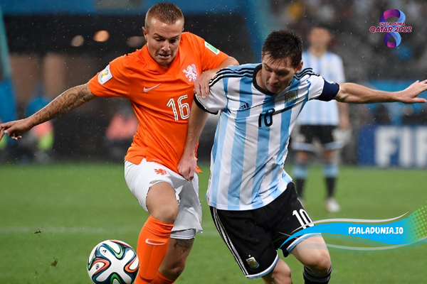 pialadunia.io || Dua pertemuan terakhir Argentina melawan Belanda juga terjadi Piala Dunia.