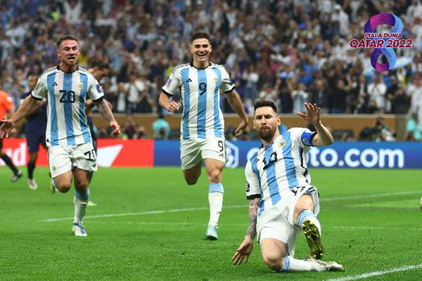 Hasil Final Piala Dunia: Argentina Juara Lewat Adu Penalti