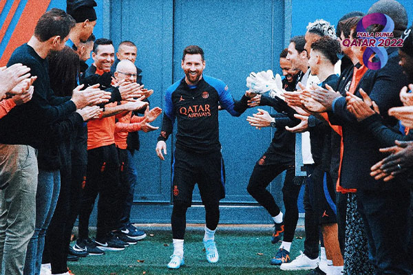 Suasana Gembira Sambut Kembalinya Lionel Messi ke PSG