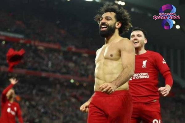 Mohamed Salah Menggila di Laga Liverpool vs Man United